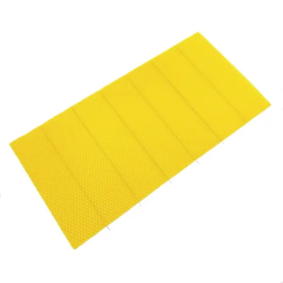 Natural Beeswax Foundation Sheets for Honeycomb Wired Deep Bee Hive Foundation Beeswax Sheets for Making Candles