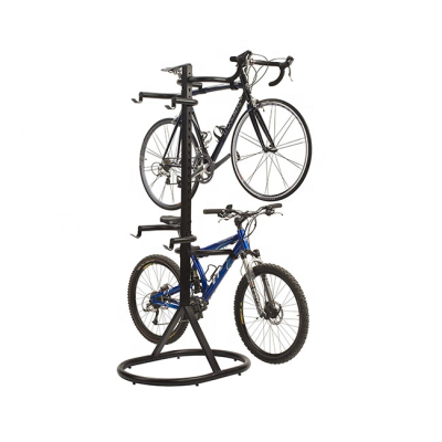 4 Bike Retail Shop Metal Floor Bike Rack Parking Rack Vertical Bike Bicycle Stand Racks