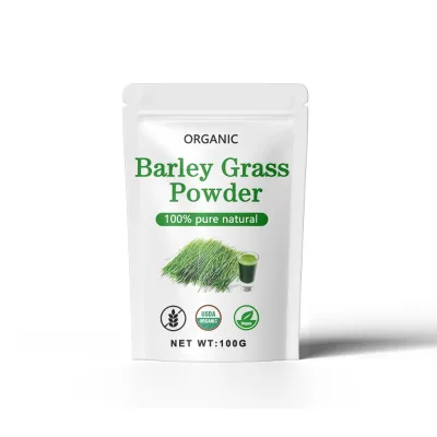 Customization Label Barley Grass Superfood Powder Barley Grass Juice Powder