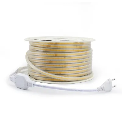 High Voltage Cob Led Strip 220v 14Watt 288leds Silica Gel Cover IP67 Led Cob 220v Strip Light