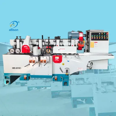 Heavy-duty Four-sided Planing Machinery MB4018 Four-axis Planing Machine Wood Line Stair Handrail Planing and Milling Machine