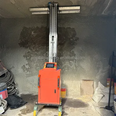 Intelligent Wall Plastering Machine Mobile Scraping Machine Full-automatic Scraping Machine Construction