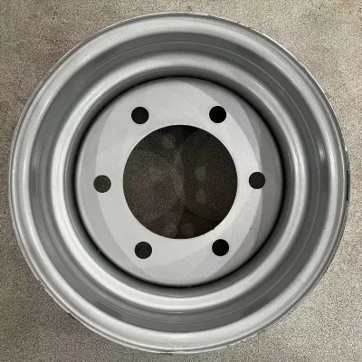 Factory Supply 12 Inch UTV Steel Wheel 12x8.5 6x190 PCD Silver Finish ET0 Lifetime Warranty