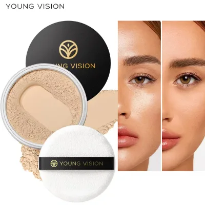 2025 Factory Wholesale High Quality Loose Powder Makeup Fixing Powder Waterproof Cosmetic