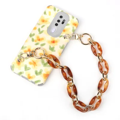 120cm Acrylic Mobile Phone Case Chain Strap Removable Bag Accessories Women's High Quality Chain for Bags Purse Chain Handle