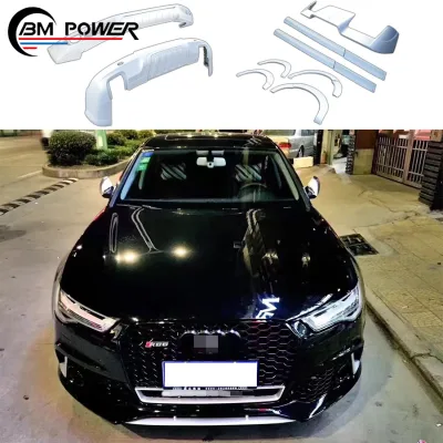 Perfect Fitment AD Q7 to ABT Body Kit With Roof Wing Fender Flare Side Skirt Rear Bumper Front Lip Auto Body Systems