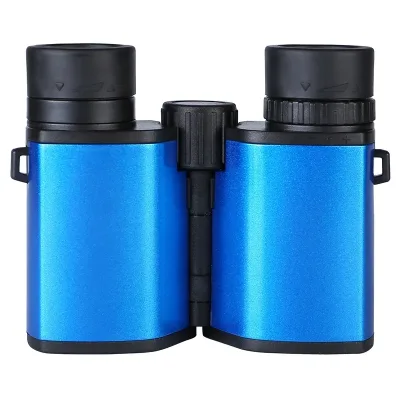 Folding Lightweight Portable Pocket Full Print Custom Plastic 10X22 Compact Binoculars for Adults Kids
