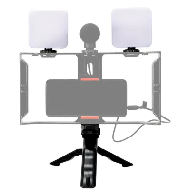 Mini LED Video Light White Light On-Camera Photography Fill Light with Hot Shoes for DSLR Camera