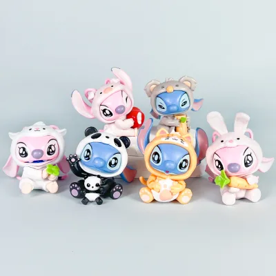 Funny Cartoon Blue Creature Cute Alien Figure Designer Toy Hot Selling Restaurant Promotion Prize for Guests