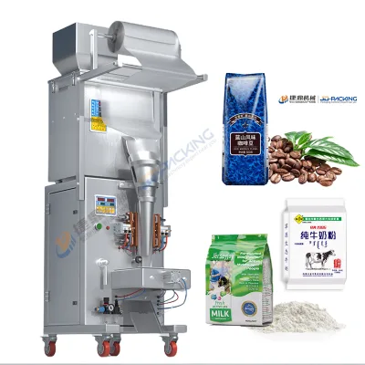 Automatic Gusset Bag Packaging Machine Coffee Bean Milk Powder Packing Machine