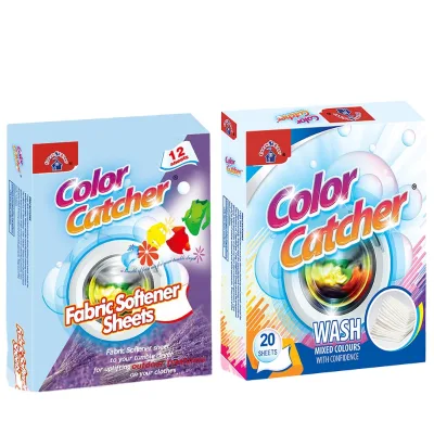 Color Catcher With Stain Remover Laundry Care Products Nonwoven Fabric Sheets From China