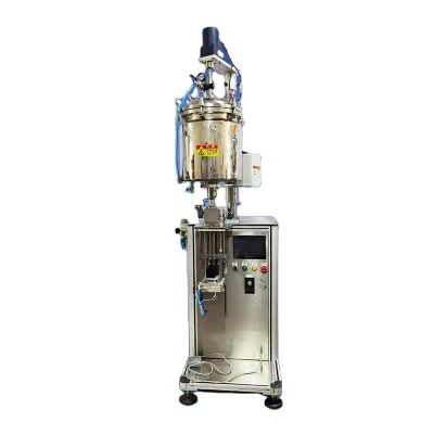Customized Dual Nozzle Filling Machine for Mascara & Lip Gloss Multi-Functional Vertical Type