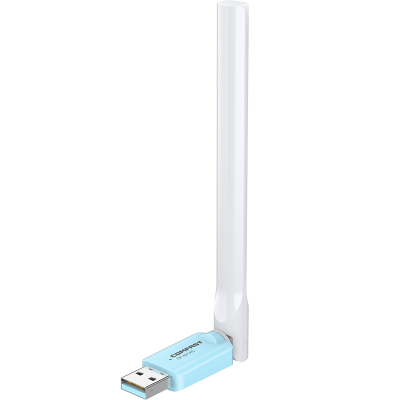 WiFi5 Dual Band 600Mbps Free Driver USB Wireless Adapter With External Antenna Long Range Wifi Dongle for Ladptop/desktop