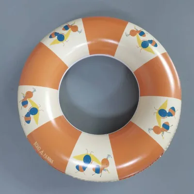 Custom Thickened Environmental Protection PVC Children's Swimming Ring Outdoor Inflatable Underarm Swim Ring Printed