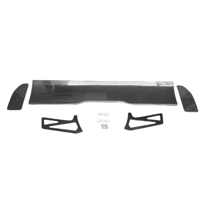Factory Outlet Cheap and Fine Tailfin for Most Three Box Cars GTS Style GT Wing Tail Wing Real Carbon Fiber Spoiler