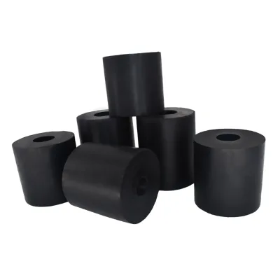 Hollow Rubber Spring Custom Size Rubber Shock Absorbing Bumper for Industrial Equipment