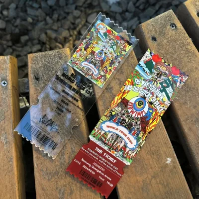 Custom Acrylic Ticket Stubs - Concert Souvenirs, Transparent Tickets & Invitations, Special Shaped Printing