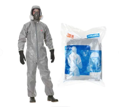 3M 4570 Protective Coverall 4570 Coverall Suits for Type 3, 4, 5, and 6 protection