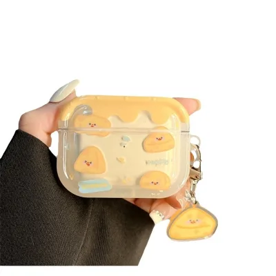Cartoon Strap for AirPods Headphone case New Wireless Universal Tpu Soft Cover