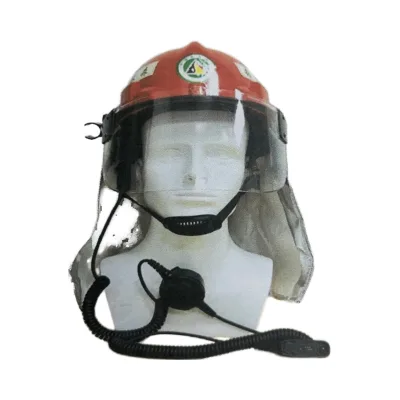 Large Waterproof PTT Telephone Headset with Skull Design Universal Compatibility for All Radio Brands for Fire Rescue Operations