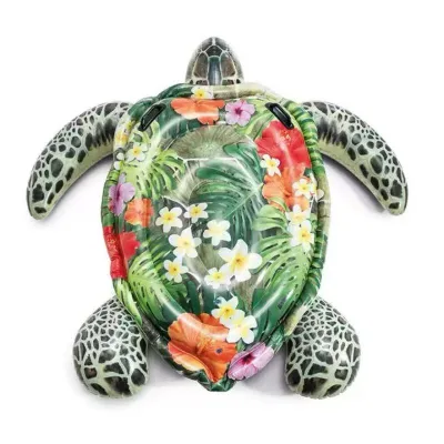 Wholesale Children's Water Toys Floating Bed Inflatable Turtle Floating Row