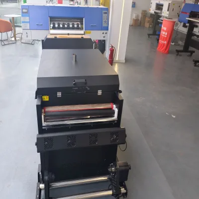 New Easy Color Industrial Full-Automatic Stainless Steel Roll-To-Roll Screen Printing Heat Transfer Press Epson Print Head