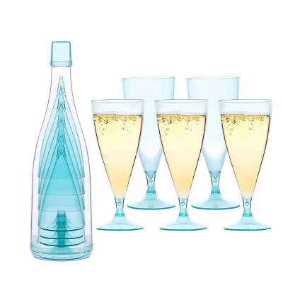 Wholesale Transparent Plastic Wedding Red Wine Glass Cup Plastic Goblet for Indoor and Outdoor Use