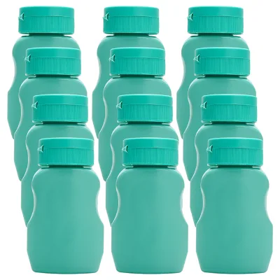 PP Plastic 200ml Squeeze Sauce Bottle Chocolate Jam High Temperature Ketchup Honey Bottle