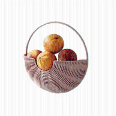 Natural Color High Quality Handicraft Round Rattan Wall Hanging Woven Baskets Wall Basket From Vietnam