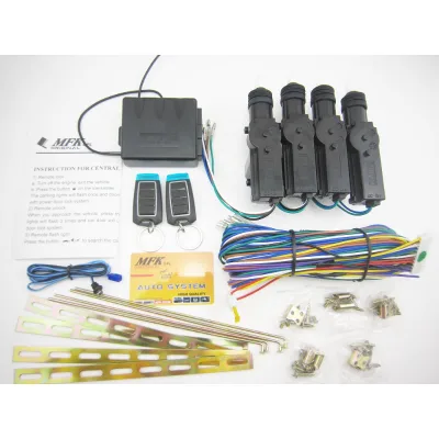 Hot Sale Morocco Universal DC 12V Starter Killer MFK 5001 Central Door Locking System Remote Control Car Central Lock 4 Doors