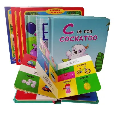 Custom Baby Board Books Printing Children Board Book