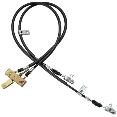 Golf Cart Brake Cable Set Brake Cable and Brake Equalizer Rod Kit Fits YAMAHA G16/G19/G22 Electric & Gas Golf Cart