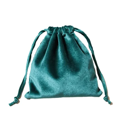 Custom Logo Order Recyclable Promotion Velvet Pouch,Small Velvet Pouches for Jewelry Black Velvet Pouch Bag