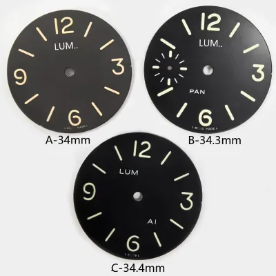 9310 Watch Luminous Dials Luminous Fit for 6497 St3600 Watch Movement Timepiece Part Mens Watch Sterile Dial