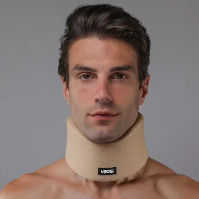 VBOSI Adjustable Unisex Cervical Collar Stabilizer Soft Neck Brace for Neck Pain Relief Protective Medical Device