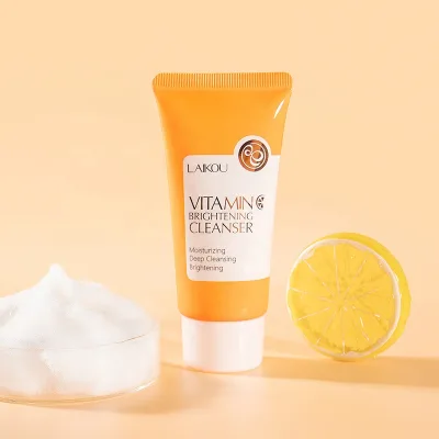 Private Brand Face Wash Vitamin C and Niacinamide Mild Non-irritating Brightening Face Wash
