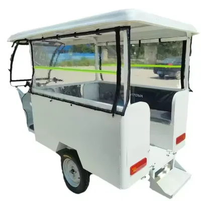 2026 New Viral Style Electric Sightseeing Car 6-Seater Long Range Hotel Shuttle