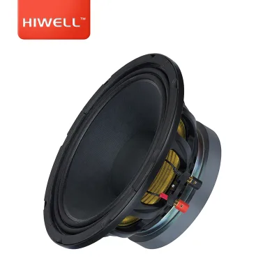 10" 8ohm Line Array Speaker with Aluminium Frame Coating on Cone