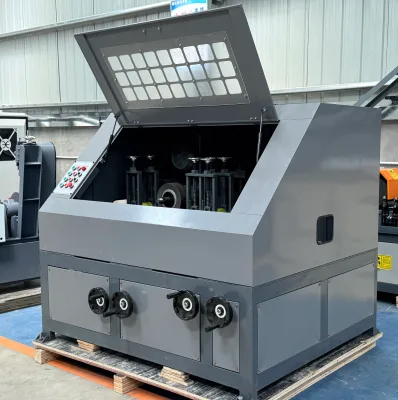 Fully Automatic H-beam Angle Iron Square Tube Polishing & Rust Removal Machine With Motor Stainless Steel Plug-in Power Supply