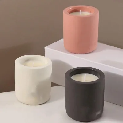 Premium Luxury Ceramic Scented Candles Eco-Friendly Custom Aromatherapy Candles for Air Purification and Relaxation
