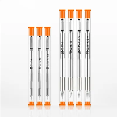 Amaoe C210 C245 Tips Soldering Iron Welding Tip Head for Jbc Gvm Oss Aixun T3b T245 T210 Handle Station Repair Part Tools