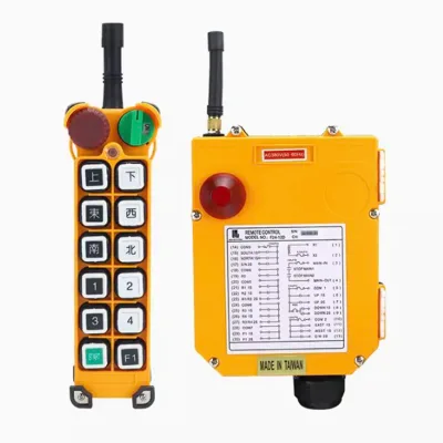 DC AC 12V 24V 110V F24-12D Metal Double Speed Waterproof Wireless Electric Remote Control