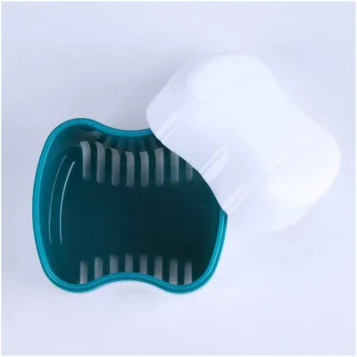 Retainer Case with Vent Holes Denture Box Durable Similar Mouth Guard Case Mouth Guard Container Case