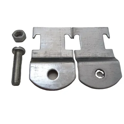 CONDUIT FITTINGS 1-1/2" Pipe Clamp Zinc Galvanized Iron Heavy Strut Channel Pipe Clamp Listed