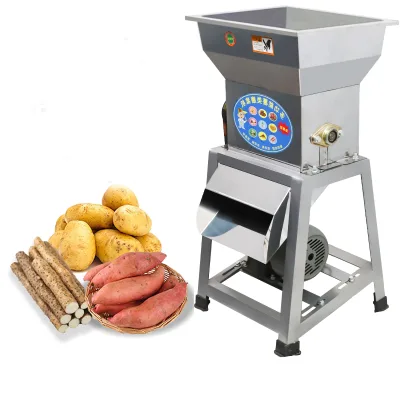 Grinding Machine for Root Vegetables Shredder Automatic Pulp Sweet Potato Sweet Potato Root Lotus Root Head Grinding Machine