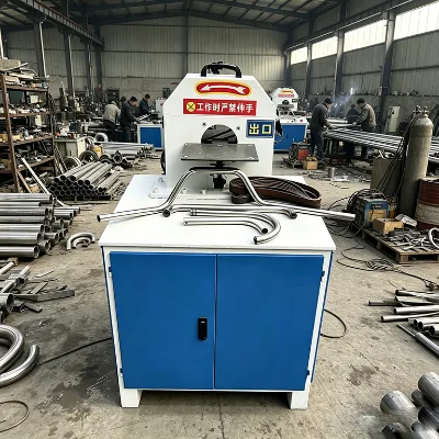 Popular Wear Resistant 380V Metal Tube Surface Grinding Machine for Building Metal Pipe Coating Pre-treatment