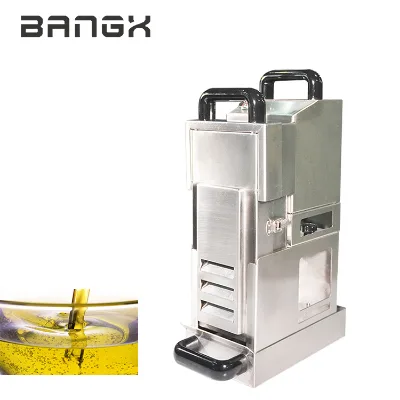 Automatic Tabletop Stainless Steel Commercial Mobile Fryer Oil Filter System Portable Cart Electric 110V 220V