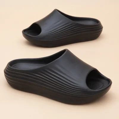 Mens Womens Slippers 2026 New Summer Home Indoor Non-Slip Deodorizing Squeaky-Soothing Sandals Outdoor Wear Thick Sole EVA