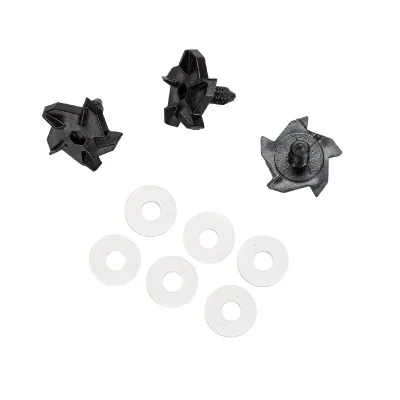 Universal Off-Road Helmet Screws PC Material New Condition Set with Gaskets & Mx Helmet Screws Included