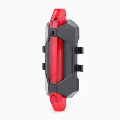 USB Rechargeable LED Lamp Outdoor Cycling Waterproof Bicycle Road Mountain Bike Night Riding Taillight Warning Rear Safety Light